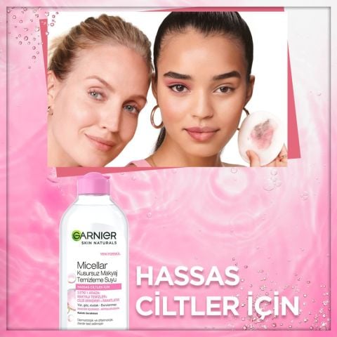Garnier Skin Naturals Micellar Kusursuz Makyaj Temizleme Suyu (400 ml)