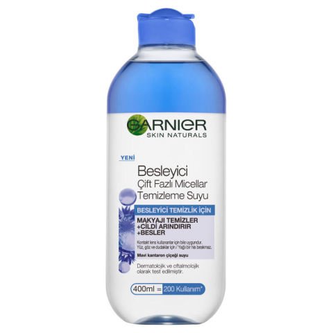 Garnier Çift fazlı Besleyici Makyaj Temizleme Suyu 400ML