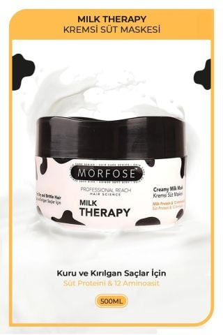 Morfose Milk Therapy Saç Bakım Kremi 500 ml