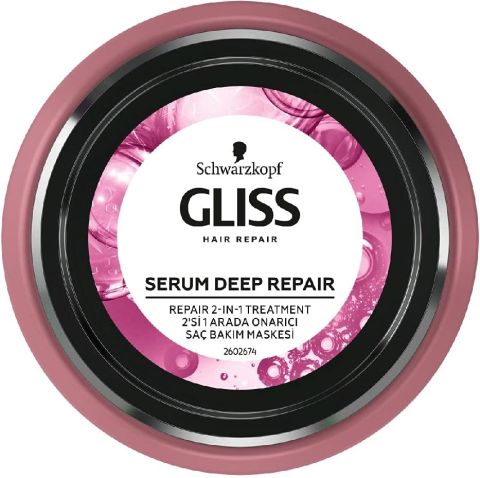 Gliss Schwarzkopf Serum Deep Repair Saç Bakım Maskesi 300 Ml