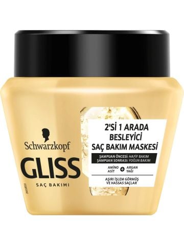 Gliss Schwarzkopf Ultimate Oil Elixir Besleyici Saç Bakim Maskesi 300 Ml