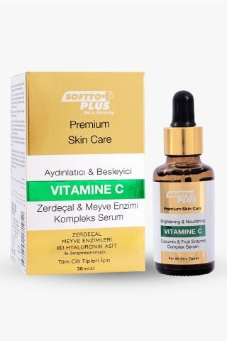 Softto Plus Aydınlatıcı & Besleyici C Vitamini Serum 30 ml