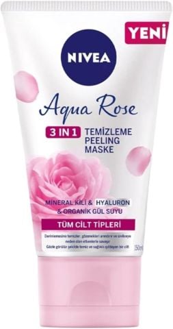 Nivea Aqua Rose Yüz Temizleme Peelingi 150ML