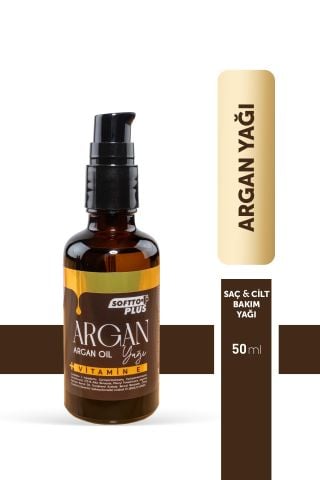 Softto Plus Besleyici ve Yenileyici Argan Yağı 50ml