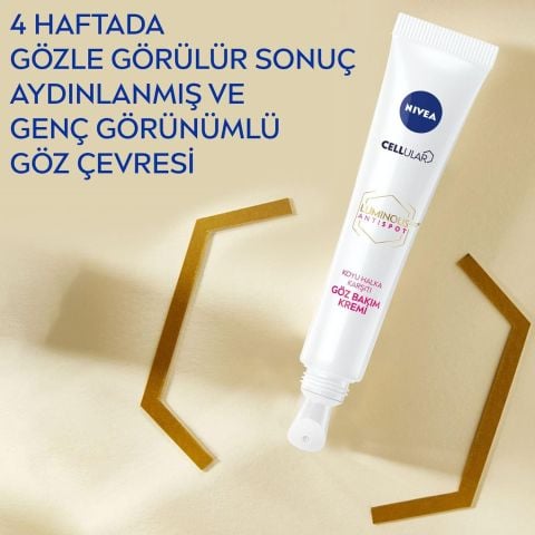 Nivea Cellular Luminous630 Koyu Halka Karşıtı Göz Bakım Kremi 15 ml