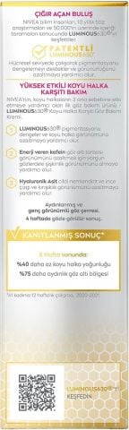 Nivea Cellular Luminous630 Koyu Halka Karşıtı Göz Bakım Kremi 15 ml