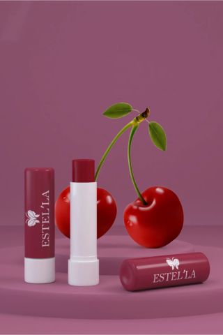 Estella Dudak Lip Balm Kiraz