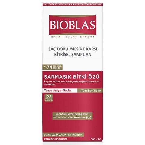 Bioblas Saç Dökülmesine Karşı Sarmaşık Özlü Bakım Şampuanı 360 ml