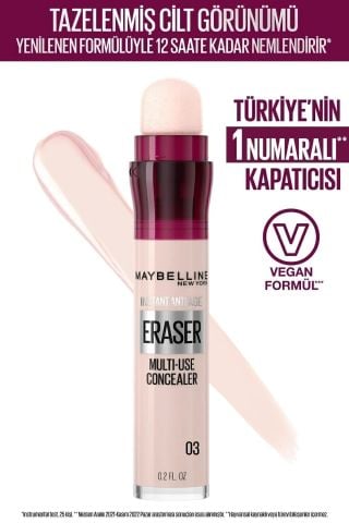 Maybelline New York Instant  Rewind Eraser Kapatıcı No: 03