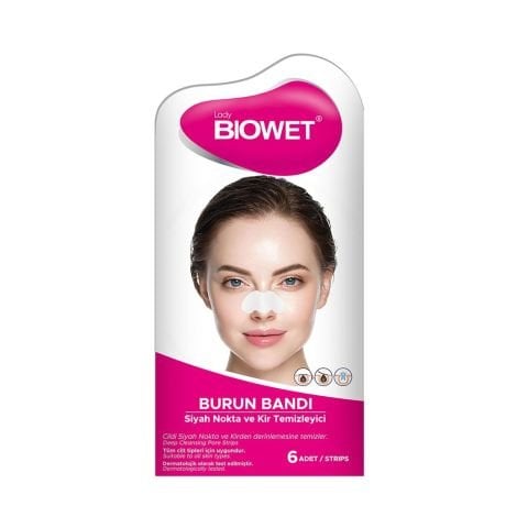 Biowet Burun Bantı Siyah Nokta Ve Kir Giderici 6 Adet