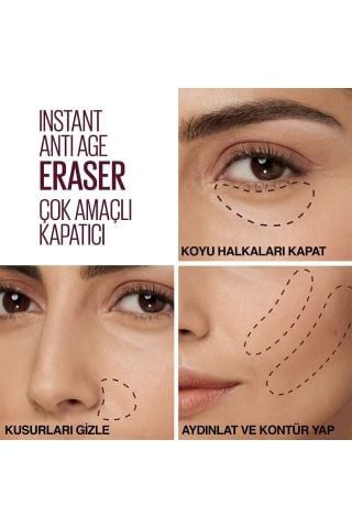 Maybelline New York Instant  Anti-Age Eraser Concealer Kapatıcı No: 06 Neutralizer