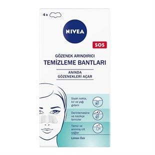 Nivea Gözenek Arındırıcı Temizleme Bantı 4 lü