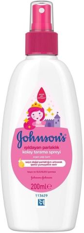 Johnson Baby Kolay Tarama Spreyi 200ml Işıldayan Parlaklık
