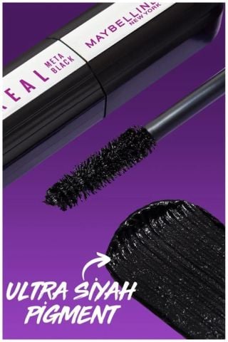 Maybelline New York Falsies Surreal Meta Black Maskara 10 Ml Siyah