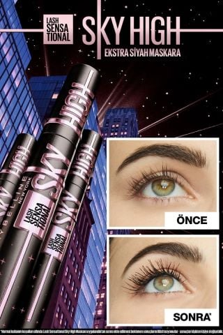Maybelline New York Lash Sensational Sky High Cosmic Mascara Black