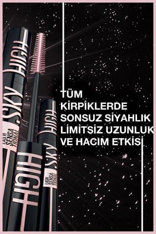 Maybelline New York Lash Sensational Sky High Cosmic Mascara Black