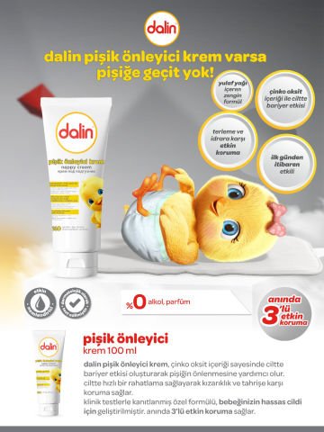 Dalin Pişik Kremi 100 ml