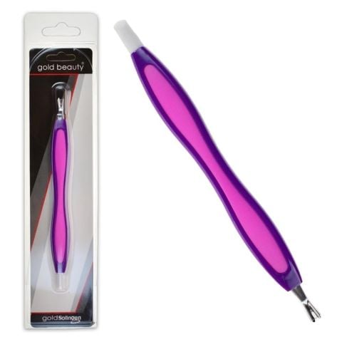 Gold Beauty Çift Taraflı Tırnak Eti Sıyırıcı Kauçuk Itici Temizleyici Manikür Aleti EP 83