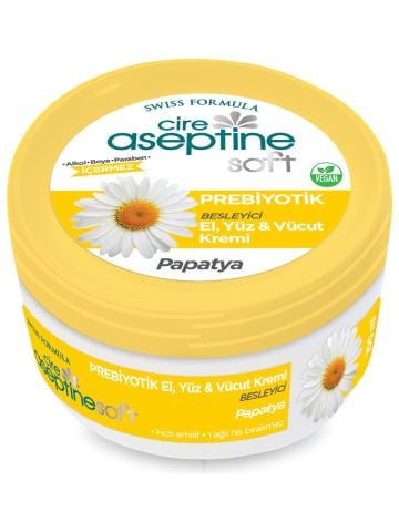 Cire Aseptine Soft Prebiyotik Papatya El Yüz Kremi 100 Ml