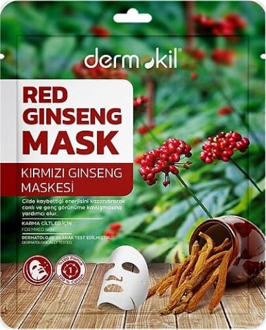 Dermokil Honey Kırmızı Gınseng Mask