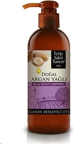 Eyüp Sabri Tuncer Doğal Argan Yağlı El Ve Vücut Losyonu 250 ml