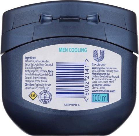 Vaseline Blueseal Men Cooling Jel Krem Vazelin 100 ml