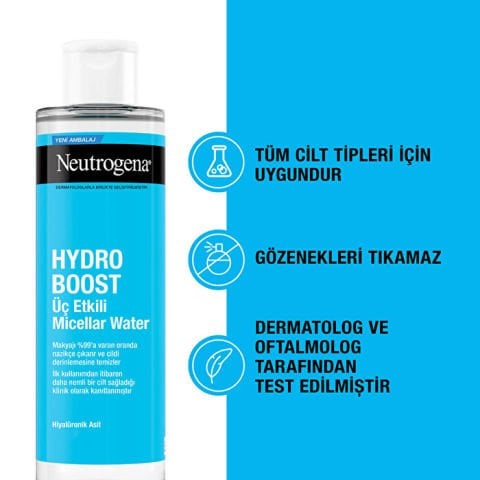 Neutrogena Makyaj Temizleme Suyu Hydro boost 400 ml