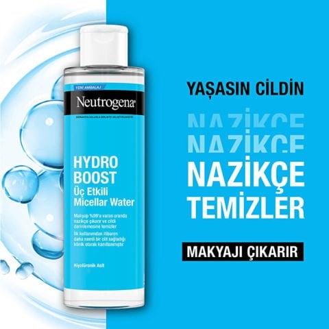 Neutrogena Makyaj Temizleme Suyu Hydro boost 400 ml