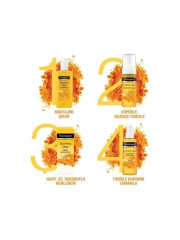 Neutrogena Soothing Clear Yüz Bakım Spreyi Zerdeçal 125 Ml