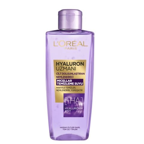 Loreal Paris Hyaluron Uzmanı Cilt Dolgunlaştıran Micellar Temizleme Suyu 200 Ml