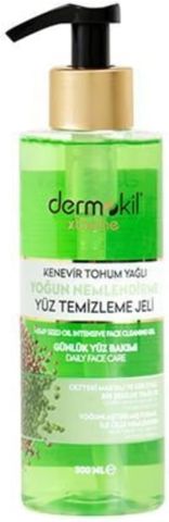 Dermokil Kenevir Tohumu Yağlı Yoğun Nemlendirici Yüz Yıkama Jeli 300 ml