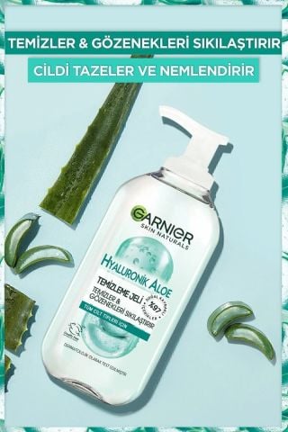 Garnier Hyaluronik Aloe Temizleme Jeli 200 Ml