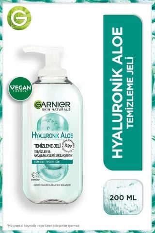 Garnier Hyaluronik Aloe Temizleme Jeli 200 Ml