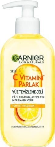 Garnier C Vitamini Parlak Yüz Temizleme Jeli 200 Ml