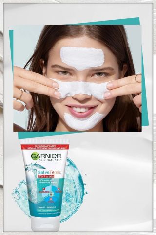 Garnier Saf & Temiz 3'ü 1 Arada Yağlanma Ve Pürüzlere Karşı Temizleme Jeli 150 ml
