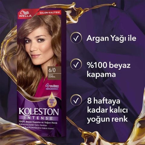 Wella Koleston Intense Saç Boyası Koyu Kumral 6/0