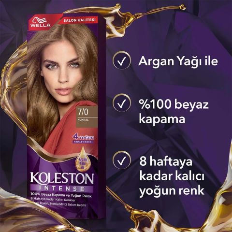 Wella Koleston Intense Saç Boyası 7/0 Kumral