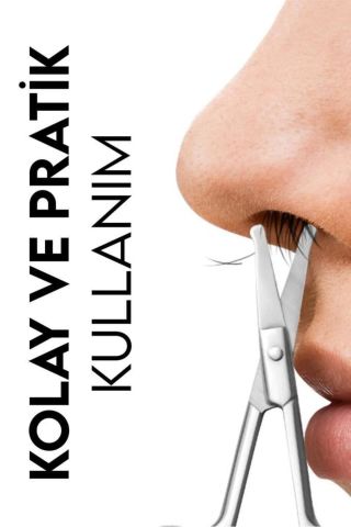 MUJGAN Burun Makası Gümüş Paslanmaz Çelik MJGN-A1