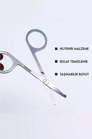 MUJGAN Burun Makası Gümüş Paslanmaz Çelik MJGN-A1