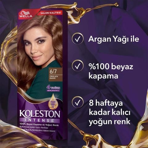Wella Koleston Intense 6/7 Çikolata Kahve Saç Boyası