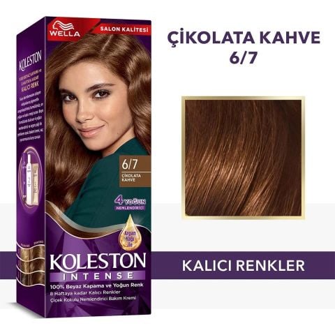 Wella Koleston Intense 6/7 Çikolata Kahve Saç Boyası