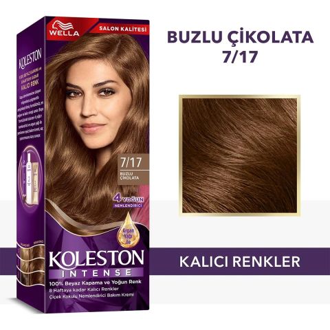 Wella Koleston Intense Saç Boyası 7/17 Buzlu Çikolata