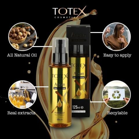 Totex Argan Yağlı Saç Bakım Serumu 125 ml