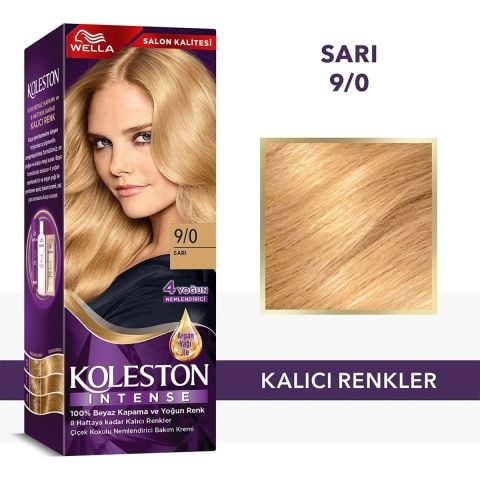 Wella Koleston Intense Saç Boyası Sarı 9/0