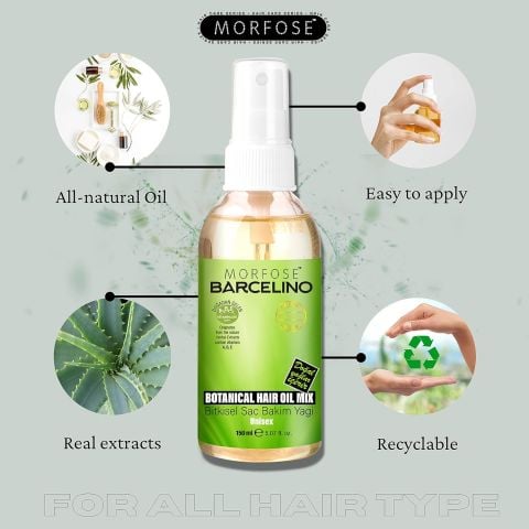 Morfose Barcelino Saç Bakım Yağı 150 ml