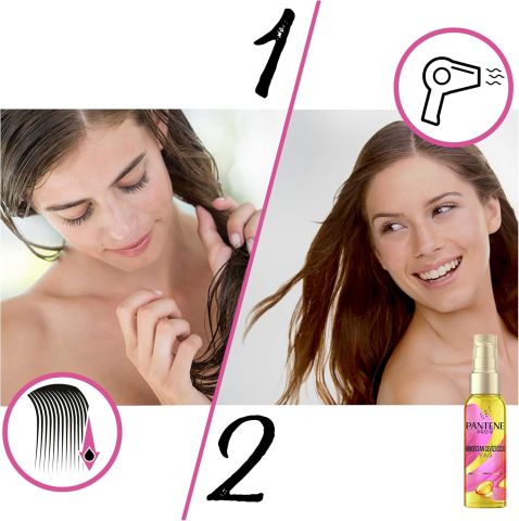 Pantene Pro-v Hindistan Cevizi Özlü Saç Bakım Yağı Derinlemesine Nemlendirme 100ml
