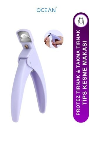 Ocean Solingen Takma Tırnak Makası, Protez Tırnak, Tips Kesme Makası Aleti Pens