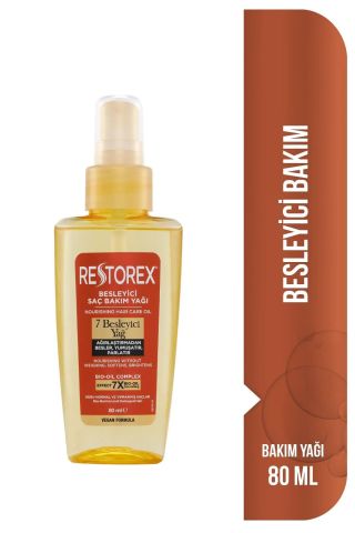 Restorex Besleyici Saç Bakım Yağı 80 ml