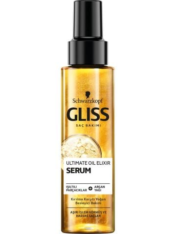 Gliss Schwarzkopf Gliss Ultimate Oil Elixir Bakim Serumu 100 ml