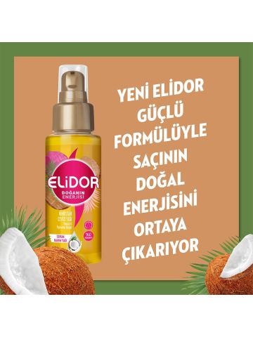 Elidor Doğanın Enerjisi Hindistan Cevizi Saç Bakım Yağı 80 ml